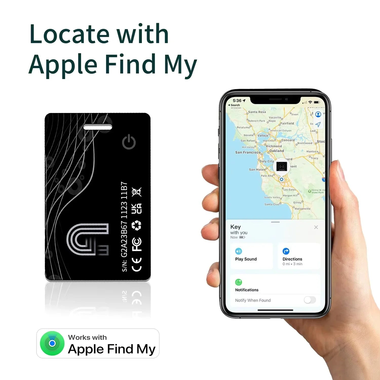 Localisez avec Apple