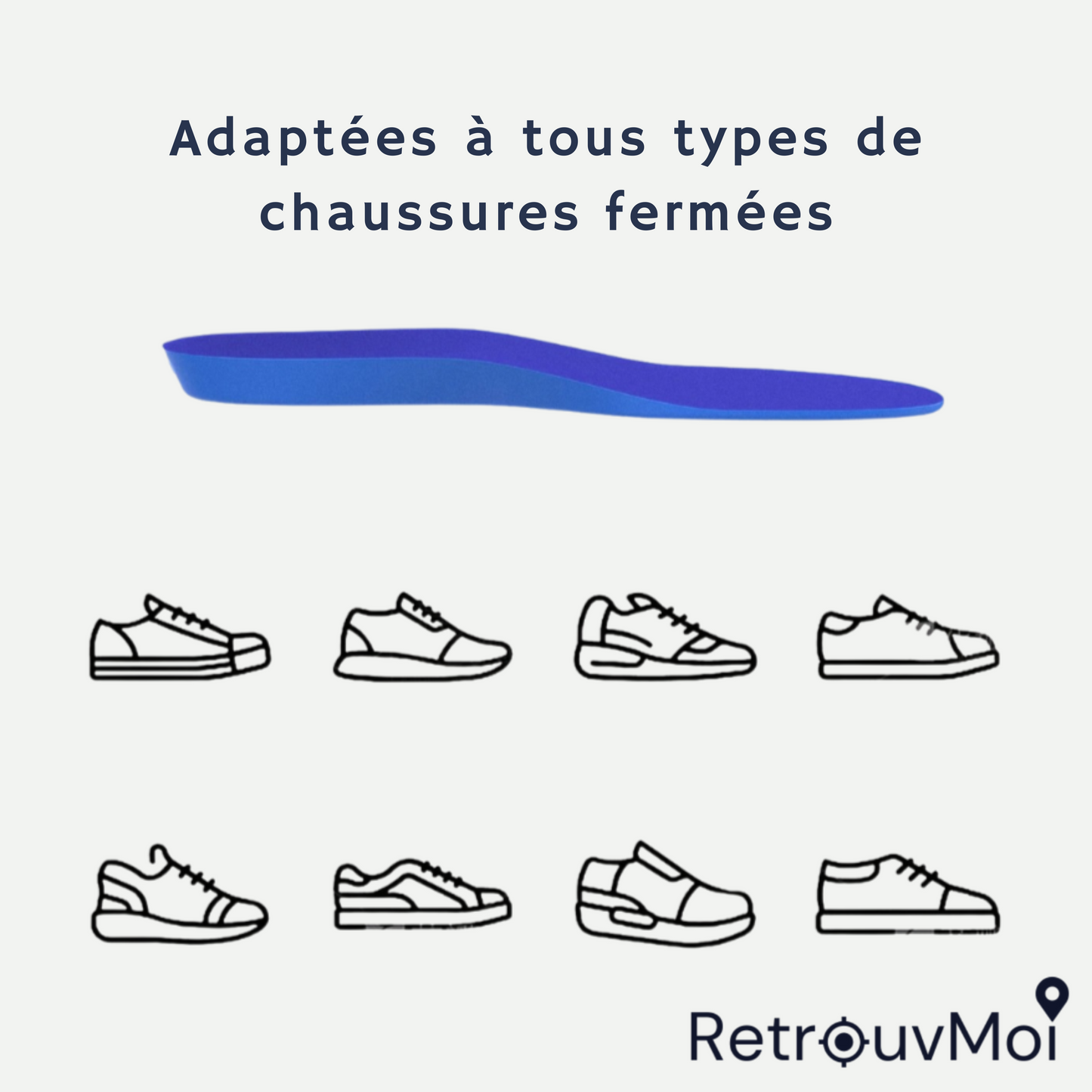 Semelles AirTag – Ne les perdez plus jamais de vue 👀