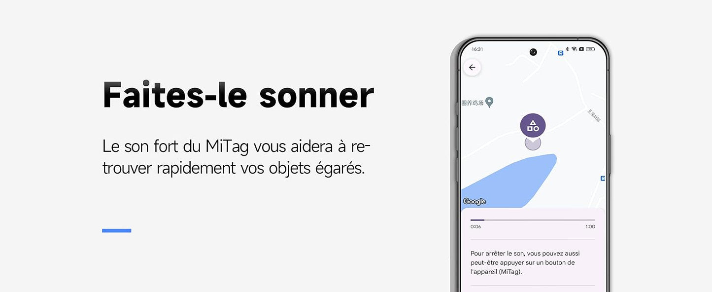 MiTag ios - L'alternative AirTag à prix mini 🎖️